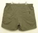 画像5: PATAGONIA バックジップ付きポケット ナイロンショーツ ダークカーキ (USED)