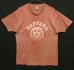 画像1: 80'S HARVARD シングルステッチ 半袖 Tシャツ フェードバーガンディ USA製 (VINTAGE) (1)