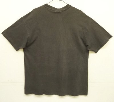 画像5: 80'S THE RAIN FOREST シングルステッチ 半袖 Tシャツ フェードブラック USA製 (VINTAGE)