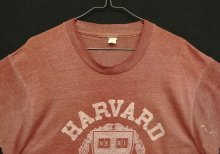 他の写真1: 80'S HARVARD シングルステッチ 半袖 Tシャツ フェードバーガンディ USA製 (VINTAGE)
