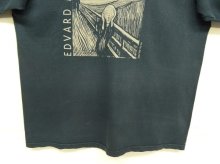 他の写真3: 90'S EDVARD MUNCH "THE CRY" シカゴ美術館 半袖 Tシャツ ブラック (VINTAGE)