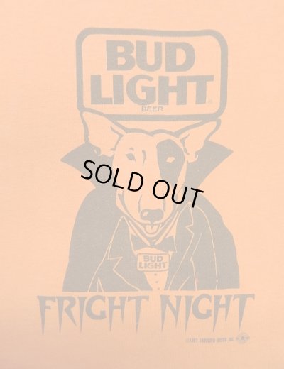 画像2: 80'S BUD LIGHT シングルステッチ 半袖 Tシャツ オレンジ (VINTAGE)