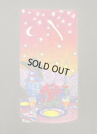 画像5: 90'S TASTE OF VAIL シングルステッチ 両面プリント 半袖 Tシャツ フェードブラック USA製 (VINTAGE)