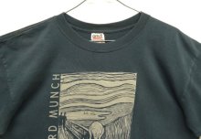 他の写真1: 90'S EDVARD MUNCH "THE CRY" シカゴ美術館 半袖 Tシャツ ブラック (VINTAGE)