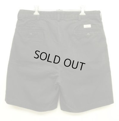 画像5: 90'S RALPH LAUREN "TYLER SHORT" ツープリーツ チノショーツ ブラック (VINTAGE)