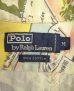画像2: 90'S RALPH LAUREN コットン 半袖 オープンカラーシャツ ネイビー/ポストカード柄 (VINTAGE) (2)