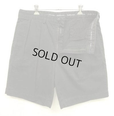 画像3: 90'S RALPH LAUREN "TYLER SHORT" ツープリーツ チノショーツ ブラック (VINTAGE)