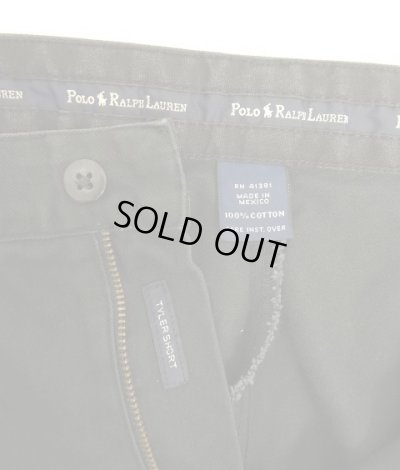 画像2: 90'S RALPH LAUREN "TYLER SHORT" ツープリーツ チノショーツ ブラック (VINTAGE)