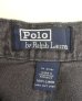 画像2: 90'S RALPH LAUREN ノープリーツ リネンショーツ ネイビー (VINTAGE) (2)