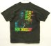 画像1: 90'S BOB MARLEY 両面プリント シングルステッチ 半袖 Tシャツ ブラック USA製 (VINTAGE) (1)