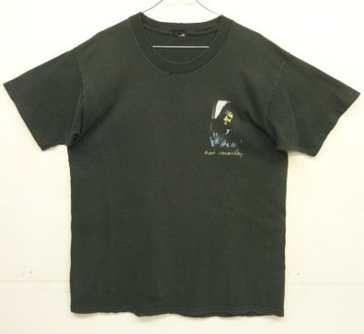 画像4: 90'S BOB MARLEY 両面プリント 半袖 Tシャツ ブラック (VINTAGE)