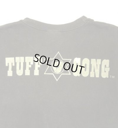 画像6: 90'S BOB MARLEY "TUFF GONG" 両面プリント シングルステッチ 半袖 Tシャツ ブラック USA製 (VINTAGE)