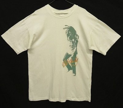 画像3: 90'S BOB MARLEY "EXODUS" 両面プリント シングルステッチ 半袖 Tシャツ ホワイト (VINTAGE)