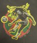 画像3: 90'S BOB MARLEY 両面プリント シングルステッチ 半袖 Tシャツ フェードブラック (VINTAGE)