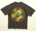 画像5: 90'S BOB MARLEY 両面プリント シングルステッチ 半袖 Tシャツ フェードブラック (VINTAGE)