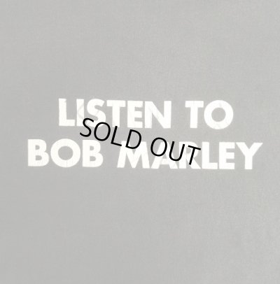 画像4: 90'S ELEMENT "LISTEN TO BOB MARLEY" 初期オリジナル Tシャツ ブラック USA製 (VINTAGE)