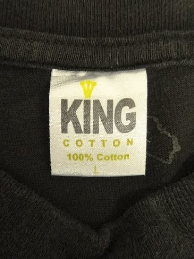 画像2: 90'S BOB MARLEY 半袖 Tシャツ ブラック (VINTAGE)