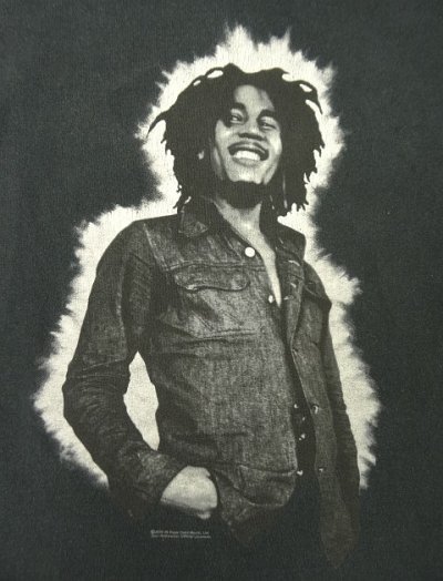 画像3: 00'S BOB MARLEY 半袖 Tシャツ ブラック (VINTAGE)