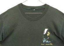 他の写真1: 90'S BOB MARLEY 両面プリント 半袖 Tシャツ ブラック (VINTAGE)