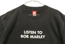 他の写真1: 90'S ELEMENT "LISTEN TO BOB MARLEY" 初期オリジナル Tシャツ ブラック USA製 (VINTAGE)