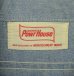 画像2: 60'S POWR HOUSE コットン100% シャンブレーシャツ ブルー USA製 (VINTAGE) (2)