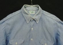 他の写真1: 60'S OSH KOSH B'GOSH コットン100% シャンブレーシャツ ブルー USA製 (VINTAGE)