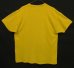 画像4: 90'S VANDERBILT シングルステッチ 半袖 Tシャツ イエロー USA製 (VINTAGE) (4)