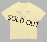 90'S VANDERBILT シングルステッチ 半袖 Tシャツ イエロー USA製 (VINTAGE)