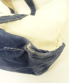他の写真2: 80'S LL Bean 単色タグ キャンバス トートバッグ ネイビー/オフホワイト USA製 (VINTAGE)