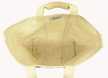 他の写真1: 80'S LL Bean 単色タグ キャンバス トートバッグ ネイビー/オフホワイト USA製 (VINTAGE)