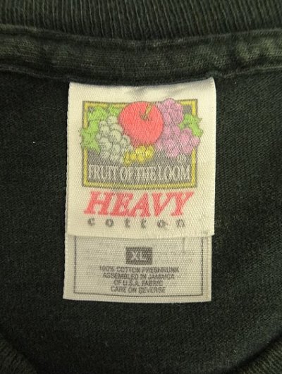 画像2: 90'S JAMES THURBER 両面全面プリント シングルステッチ 半袖 Tシャツ ブラック (VINTAGE)