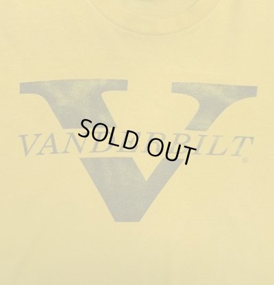 画像3: 90'S VANDERBILT シングルステッチ 半袖 Tシャツ イエロー USA製 (VINTAGE)
