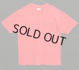 80'S CRAZY CHICKEN CYCLING CLUB シングルステッチ 両面プリント 半袖 Tシャツ レッド USA製 (VINTAGE)