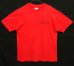 画像1: 80'S CRAZY CHICKEN CYCLING CLUB シングルステッチ 両面プリント 半袖 Tシャツ レッド USA製 (VINTAGE) (1)