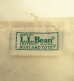 画像2: 80'S LL Bean 単色タグ キャンバス トートバッグ ネイビー/オフホワイト USA製 (VINTAGE) (2)