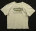 画像4: 90'S LL Bean "HARBORSIDE GRAPHICS" 両面プリント 半袖 Tシャツ アッシュグレー (VINTAGE)