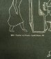 画像4: 90'S JAMES THURBER 両面全面プリント シングルステッチ 半袖 Tシャツ ブラック (VINTAGE) (4)