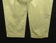 他の写真2: 60'S TUF-NUT "CRAMERTON ARMY CLOTH" コットン100% ワークパンツ ベージュ TALONジップ (VINTAGE)