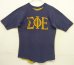 画像1: 80'S ΣΦΕ (SIGMA PHI EPSILON) リバーシブル 半袖 Tシャツ ネイビー/イエロー USA製 (VINTAGE) (1)