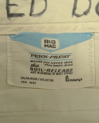 画像2: 60'S BIG MAC "PENN-PREST" ワークパンツ グレー SCOVILLジップ (VINTAGE)
