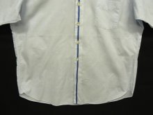他の写真3: 60'S PILGRIM "DAN RIVER生地" コットン マチ付き 半袖 BDシャツ ライトブルー/ドット柄 (VINTAGE)