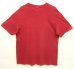 画像4: 80'S HARVARD シングルステッチ 半袖 Tシャツ バーガンディ USA製 (VINTAGE) (4)