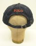 画像4: 90'S RALPH LAUREN ロゴ刺繍 ベースボールキャップ ネイビー USA製 (VINTAGE)