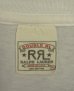 画像4: 90'S RRL シングルステッチ 両面プリント 半袖 Tシャツ ホワイト USA製 (VINTAGE) (4)