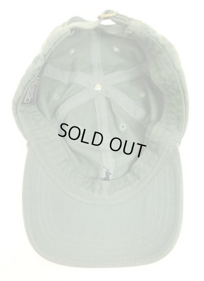 画像5: 90'S RALPH LAUREN ロゴ刺繍 ベースボールキャップ フェードグリーン USA製 (VINTAGE)