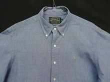 他の写真1: 90'S POLO COUNTRY シャンブレー 半袖 BDシャツ ブルー (VINTAGE)