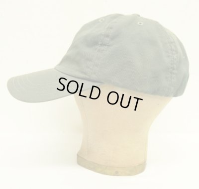 画像3: 90'S RALPH LAUREN ロゴ刺繍 ベースボールキャップ フェードグリーン USA製 (VINTAGE)