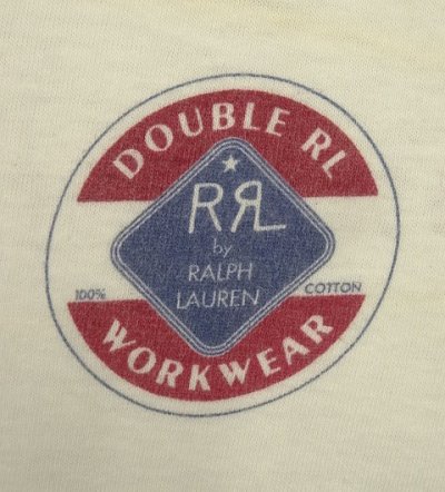 画像5: 90'S RRL シングルステッチ 両面プリント 半袖 Tシャツ ホワイト USA製 (VINTAGE)