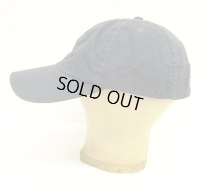 画像3: 90'S RALPH LAUREN ロゴ刺繍 ベースボールキャップ ネイビー USA製 (VINTAGE)