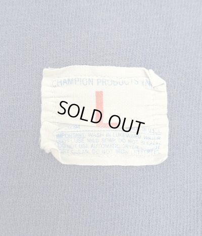 画像4: 70'S CHAMPION バータグ シングルステッチ 半袖 フットボール Tシャツ ネイビー USA製 (VINTAGE)